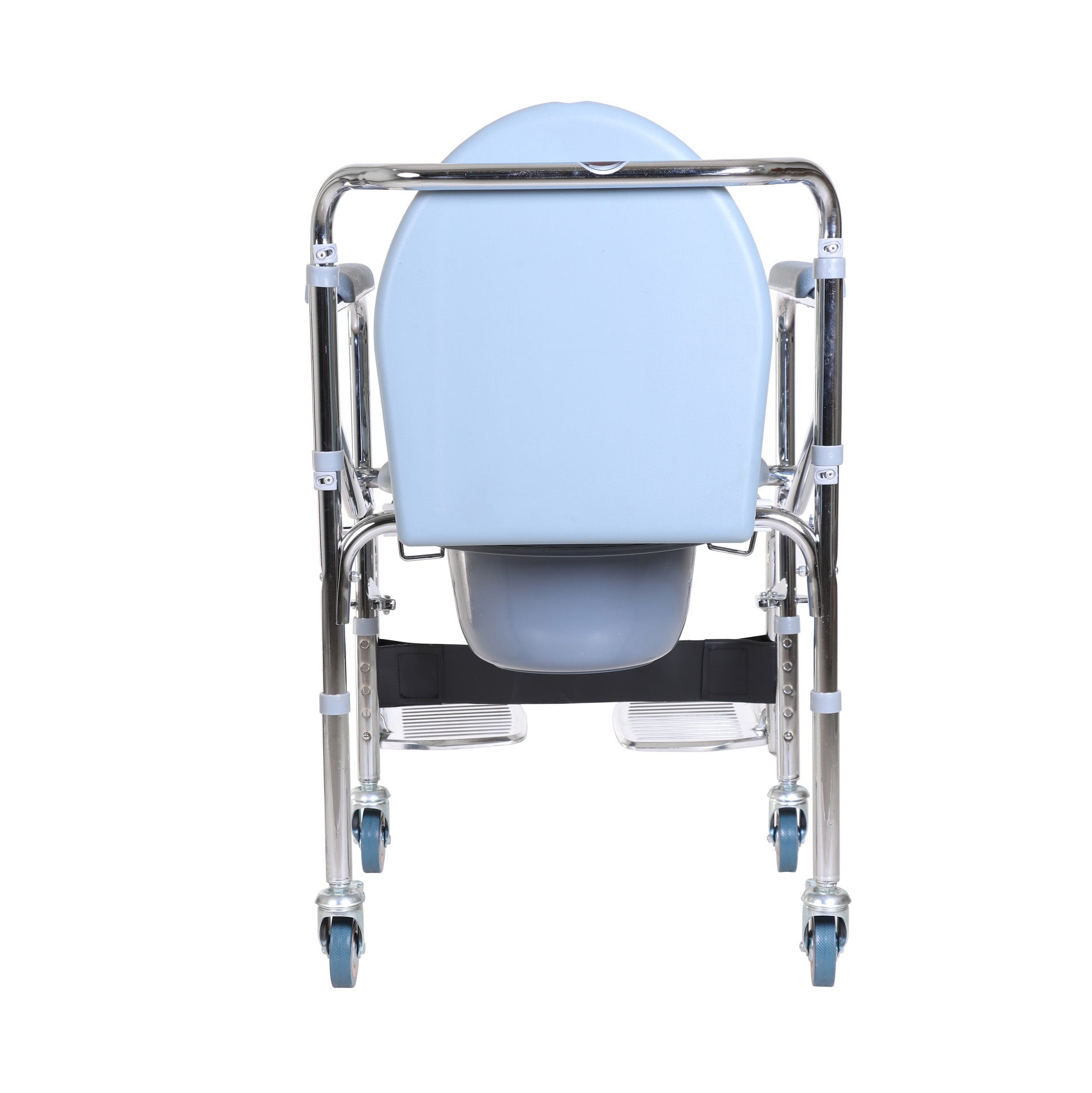 MHL 308 - Commode Chair With Footrest & Wheels