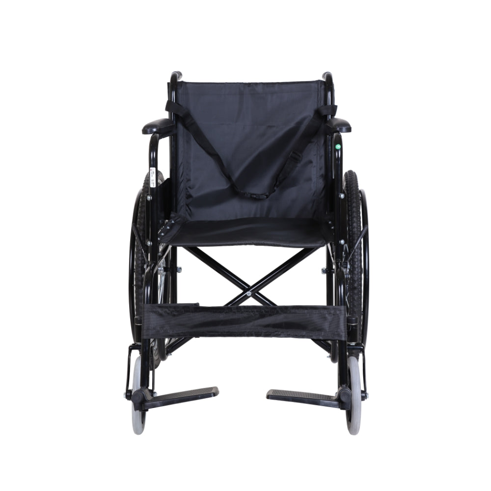 MHL 1001 - Manual Black Wheelchair