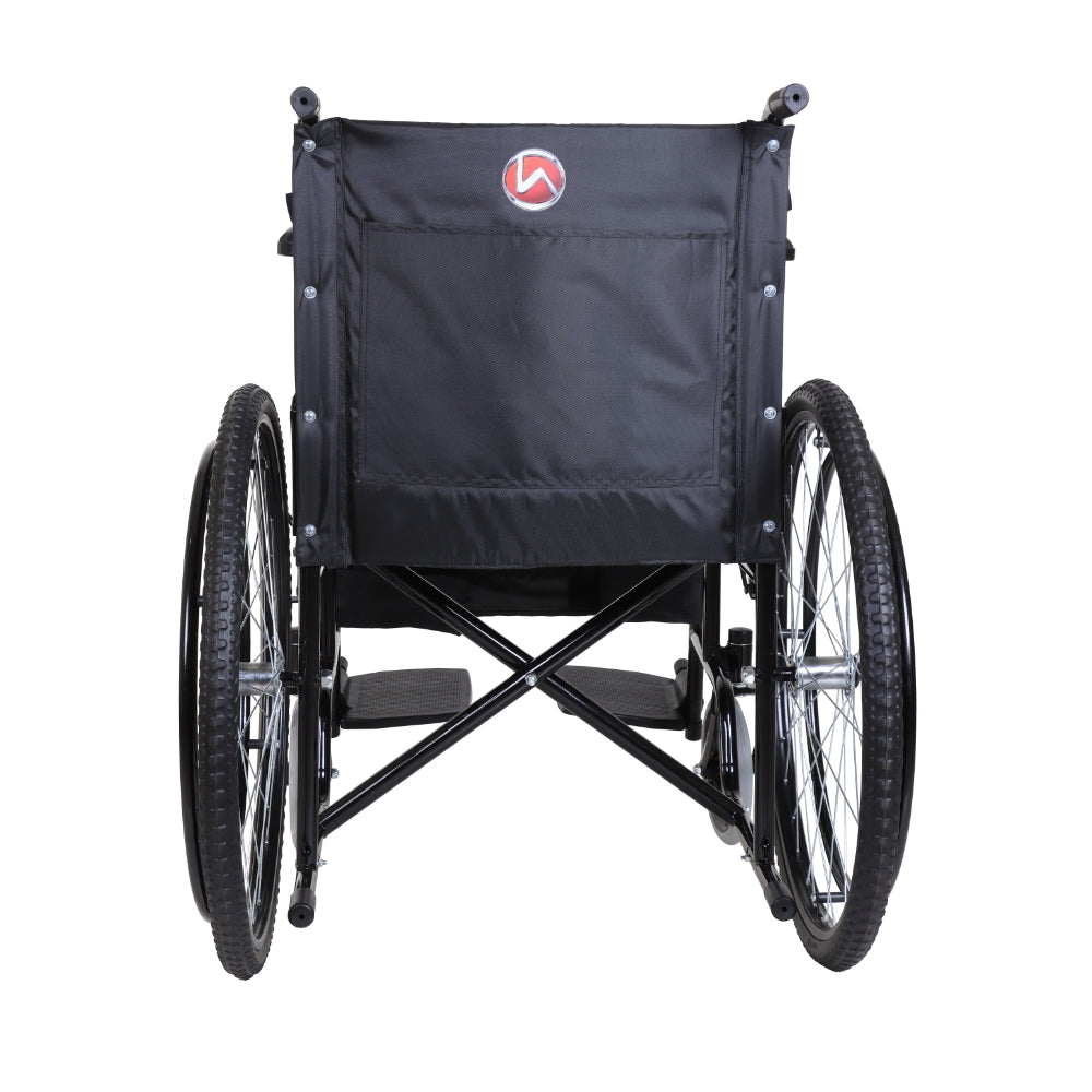 MHL 1001 - Manual Black Wheelchair