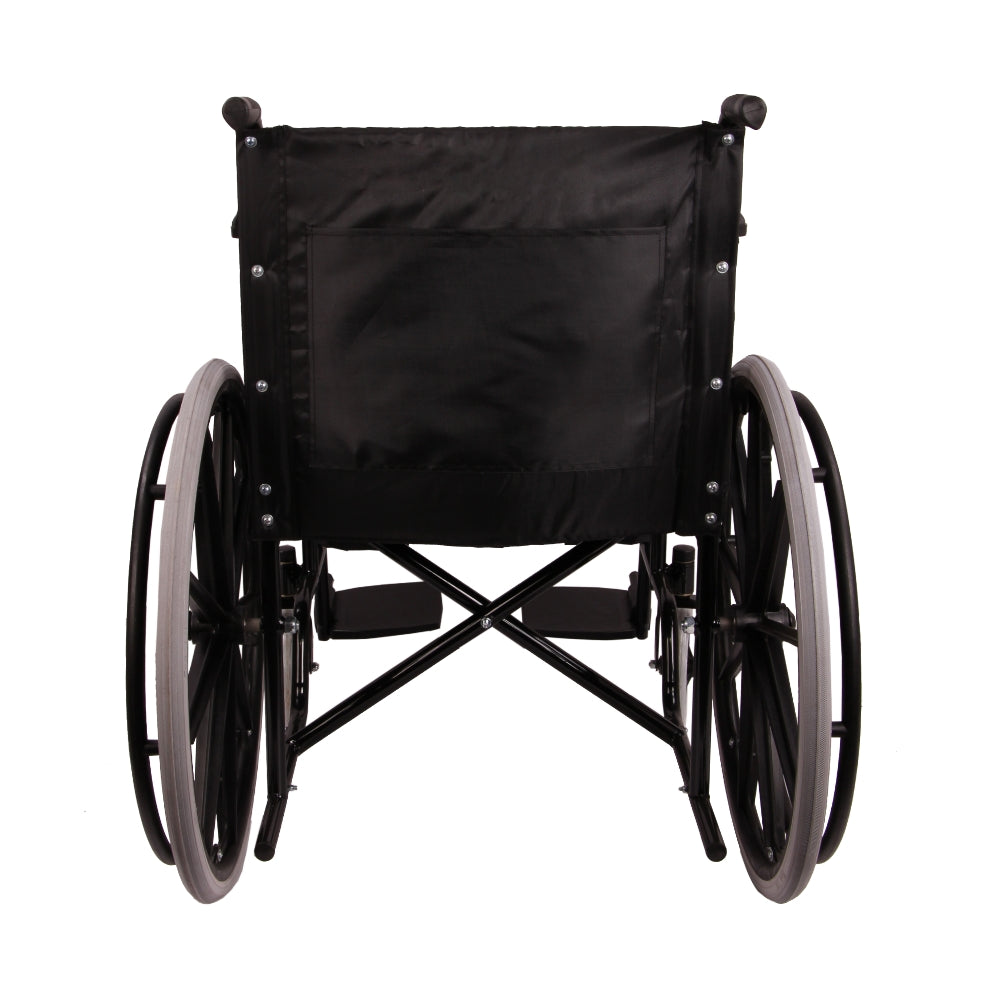 MHL 1001 - PU - Manual Black Mag Wheel Chair