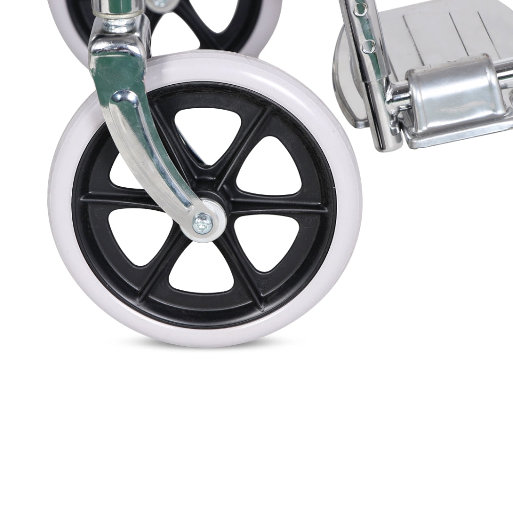 MHL 1002 - Manual Chrome Wheelchair