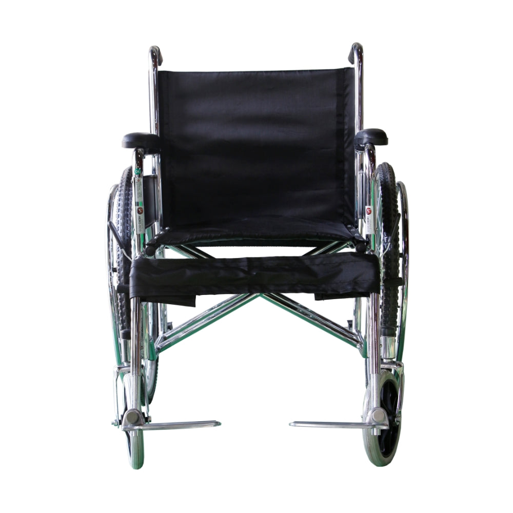 MHL 1003 ISI - Manual Chrome Wheelchair