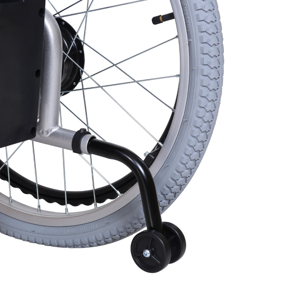 MHL 1007-S (LFP) Foldable Electric Wheelchair with Spoke Wheels and wide tyres (Lithium Battery)