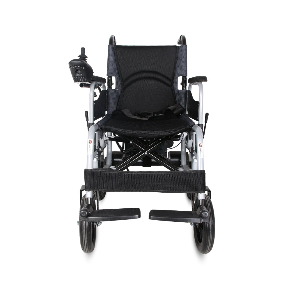 MHL 1007 (LFP) Electric Wheelchair with Metal rim rear wheels - Lithium battery